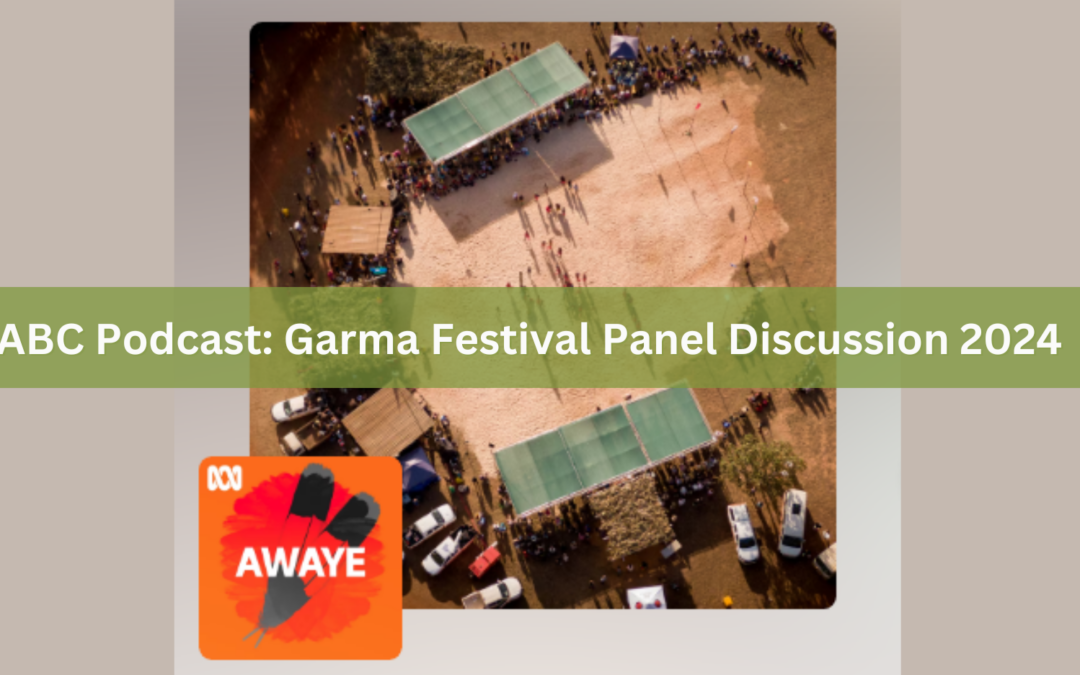 Group of people in attendance at Garma Festival