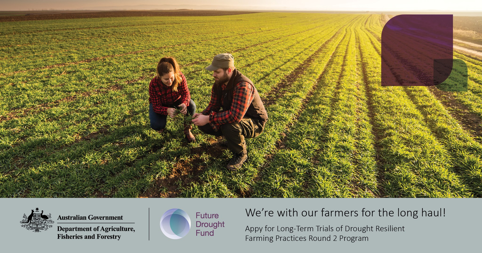 Applications Open for Drought Resilient Farming Practices