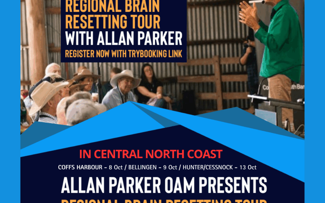 Regional Brain Resetting Tour Coming to the Central North Coast